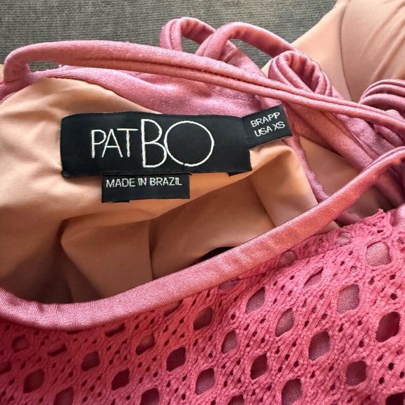 PatBO Pink Halter Maxi Dress - Picture 2 of 3